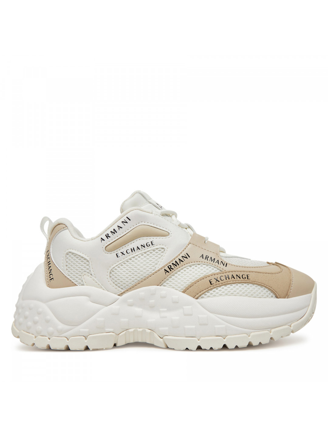 Sneakersy Armani Exchange XDX120 XV708 U626 Bílá